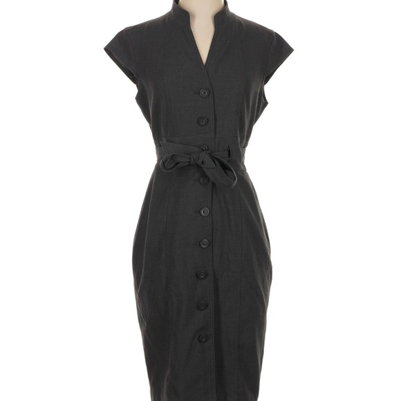 Calvin Klein Dresses & Skirts - Calvin Klein Midi Dress Button Detail Sophisticated Classic Fit